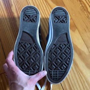 Converse navy chuck shoes, Size 10